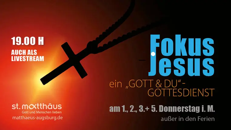 Gebetsabend: FokusJesus – Gott&Du