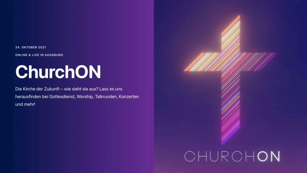 Church On · Die Zukunft ist jetzt.