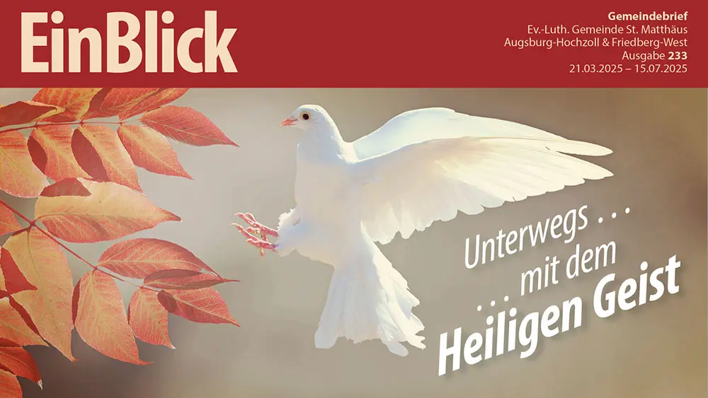 EinBlick – unsere Gemeindezeitschrift