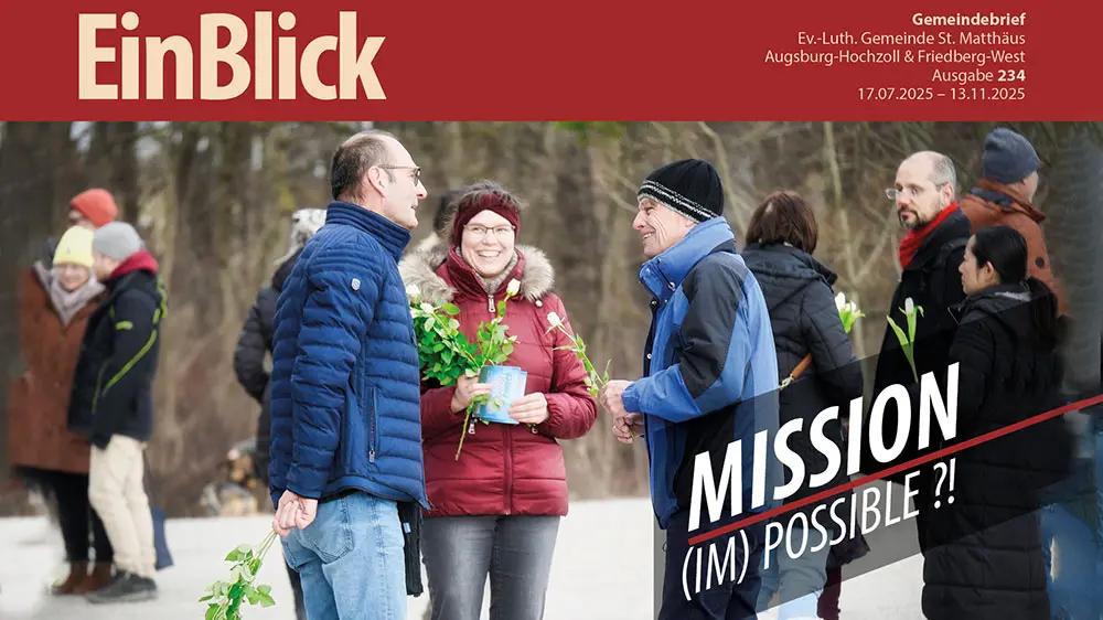 EinBlick – unsere Gemeindezeitschrift