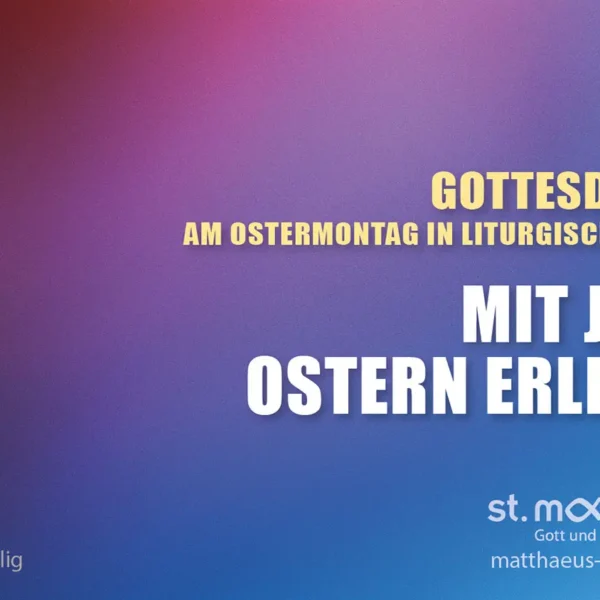 Gottesdienst am Ostermontag in liturgischer Form: Mit Jona Ostern leben