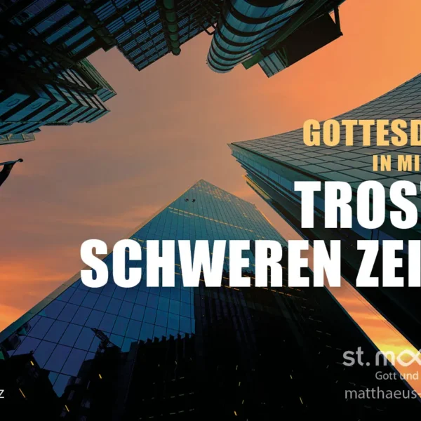 Gottesdienst in Mischform: Trost in schweren Zeiten