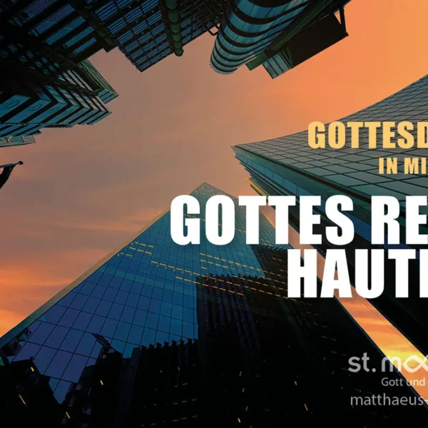 Gottesdienst in Mischform: Gottes Reich hautnah