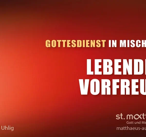 Gottesdienst in Mischform: Lebendige Vorfreude