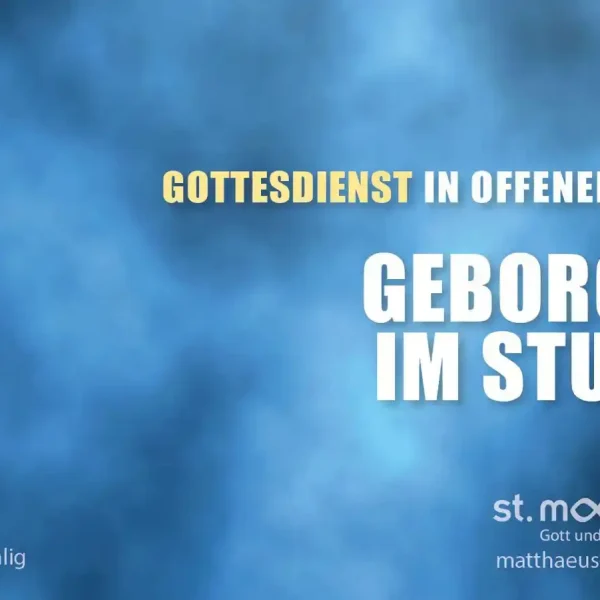 Gottesdienst in offener Form: Geborgen im Sturm