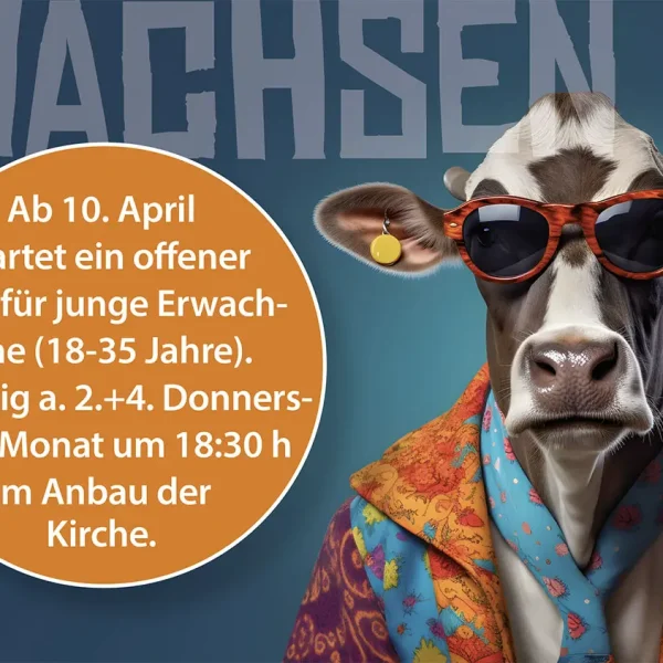 Jung+Erwachsen – jetzt 2 x monatlich
