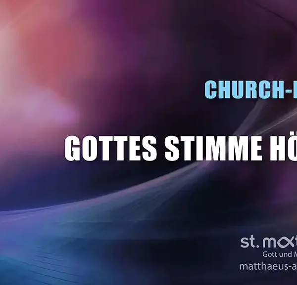 Churchnight: Gottes Stimme hören