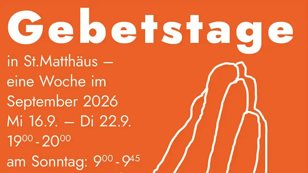 Gebetstage im September